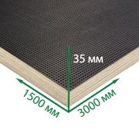 Фанера Ламинированная 1/2 сорт 35 мм 3х1.5 F/W гладкая/сетчатая оптом и в розницу